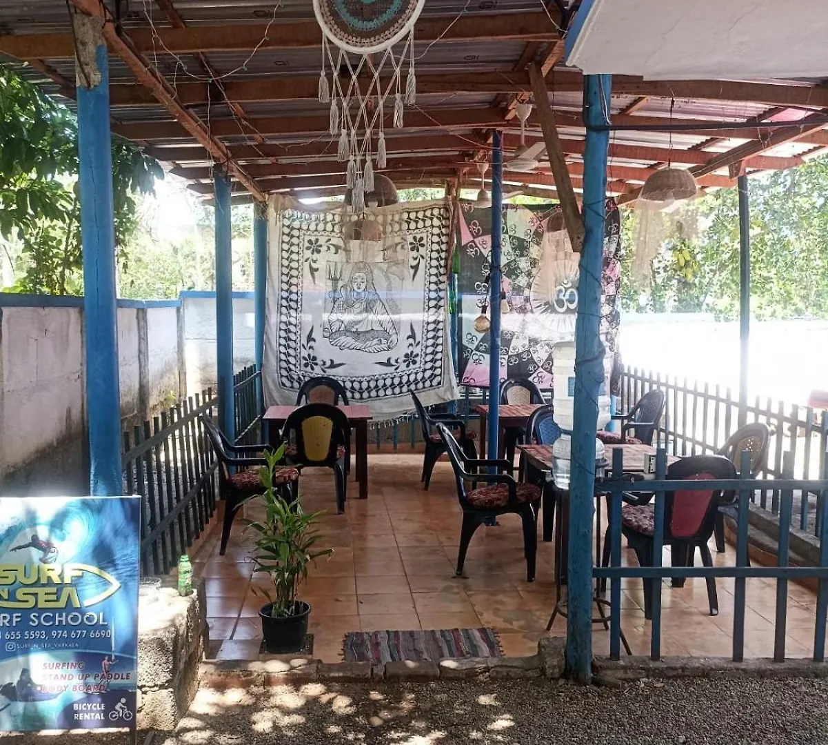 Bed and Breakfast The Lungi Vibe Varkala 0*,
